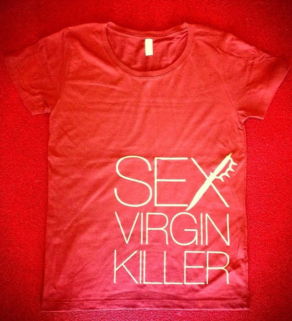 SEX VIRGIN KILLER / Logo-T Burgundy (Lady's only)