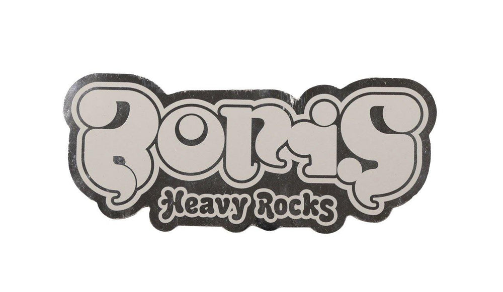 Boris "Heavy Rocks" ステッカー白