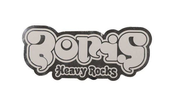 Boris "Heavy Rocks" Sticker White