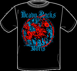 BORIS / Heavy Rocks T-shirt (Fuudobrain)