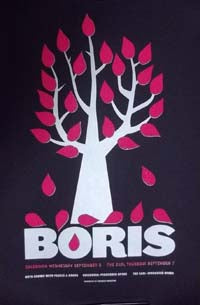 Boris at Caledonia and Earl Poster Black